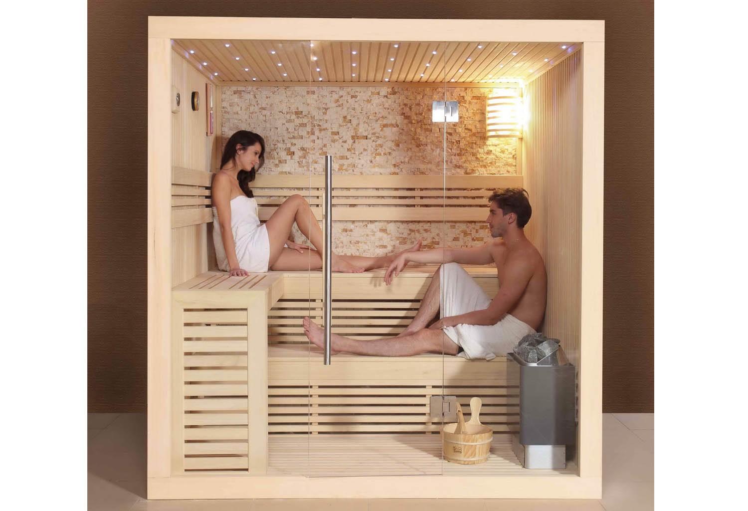 Premium Finnische Sauna AX-005A