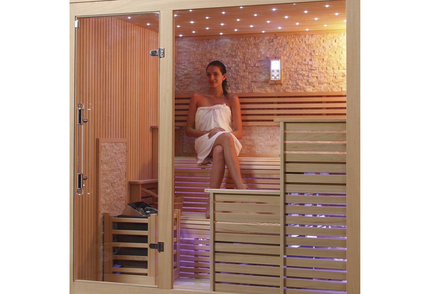 Premium Finnische Sauna AX-010A