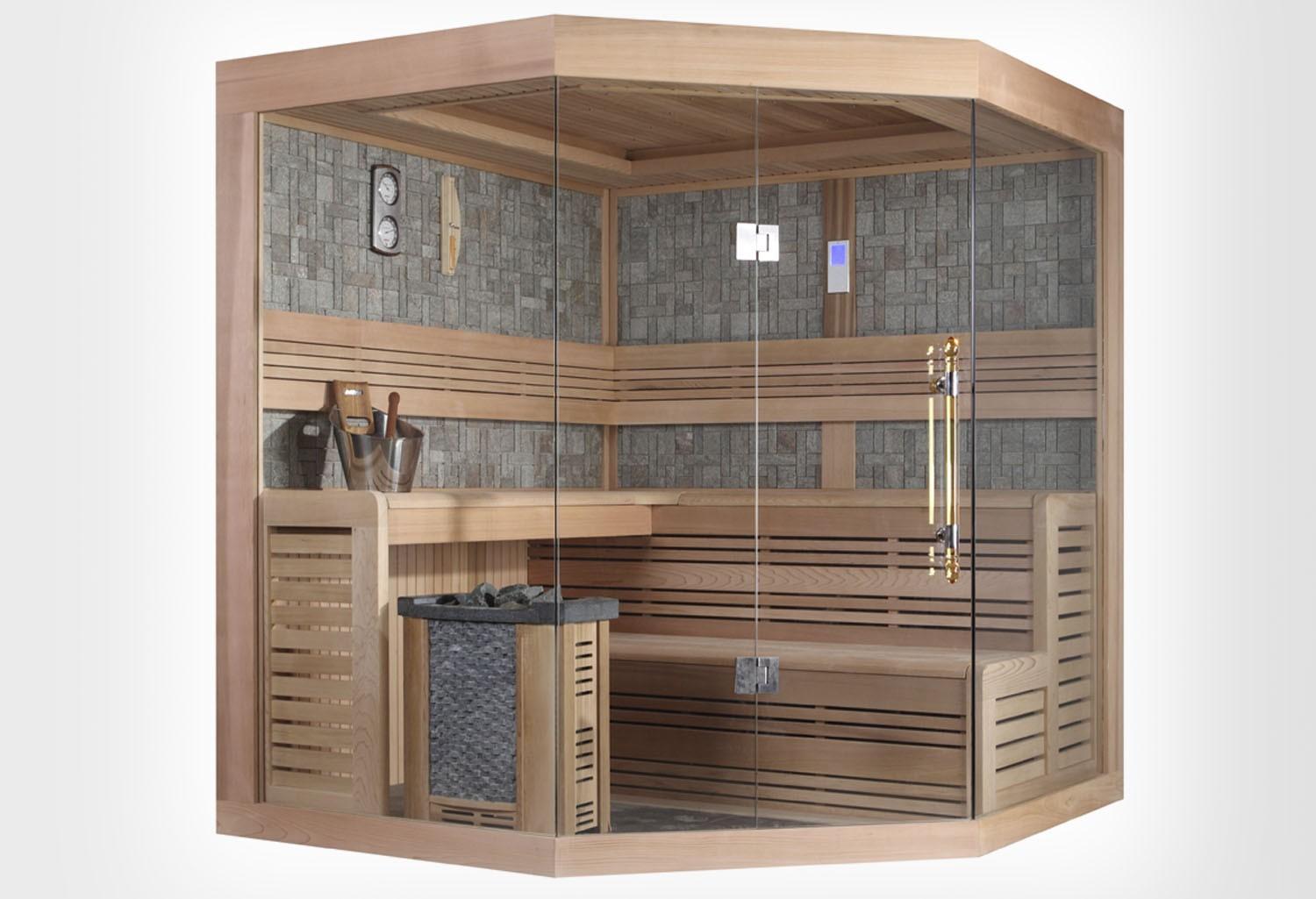 Premium Finnische Sauna AX-023B